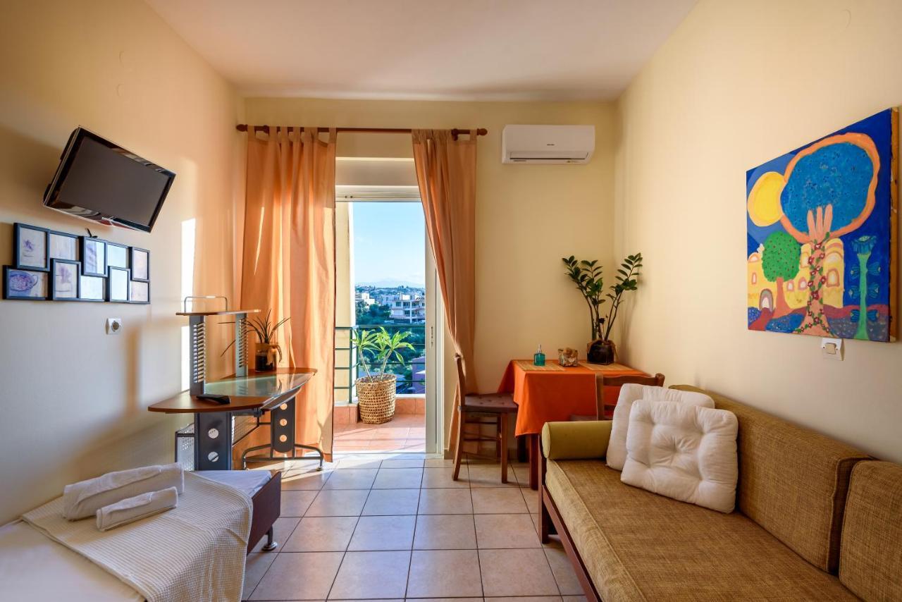 Golden Beach Hill Apartments Káto Daráco Kültér fotó