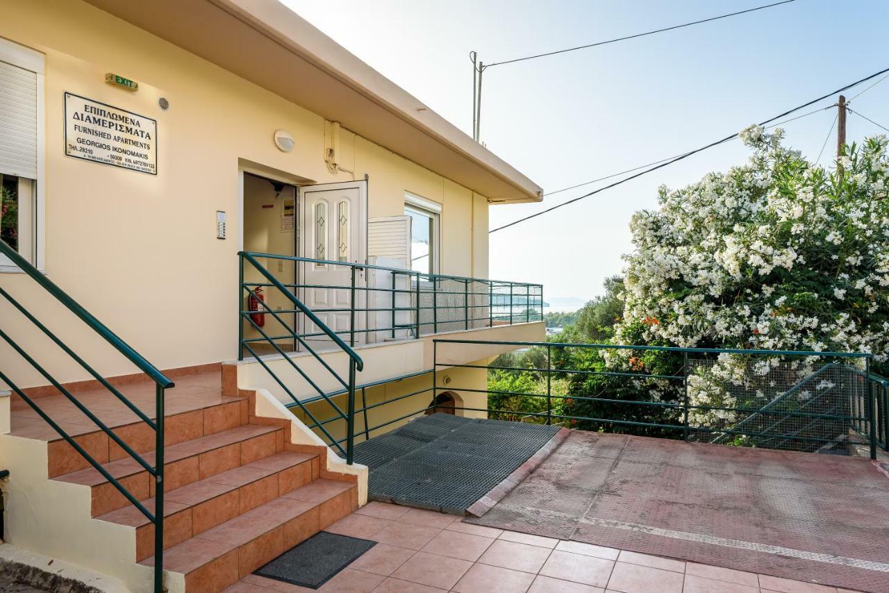 Golden Beach Hill Apartments Káto Daráco Kültér fotó