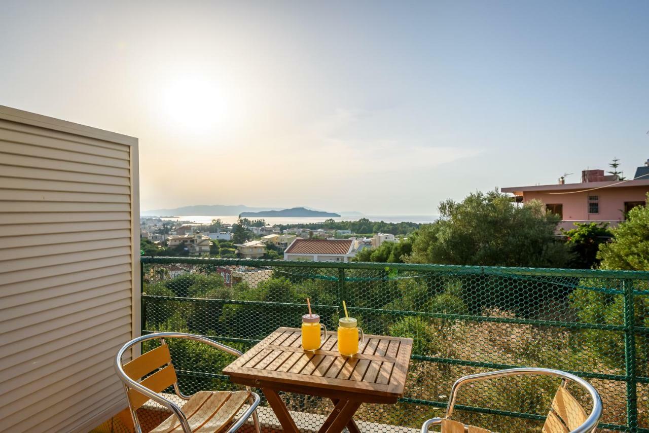 Golden Beach Hill Apartments Káto Daráco Kültér fotó