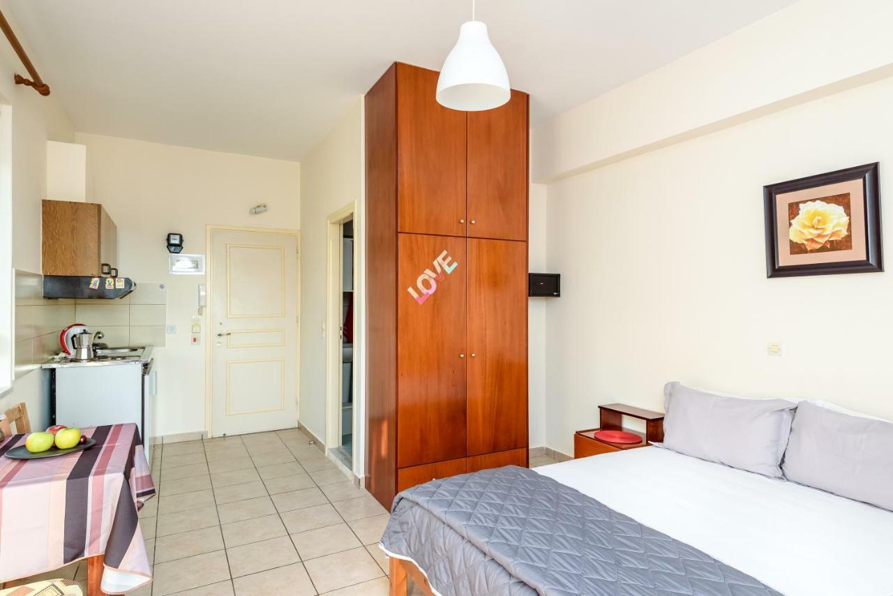 Golden Beach Hill Apartments Káto Daráco Kültér fotó