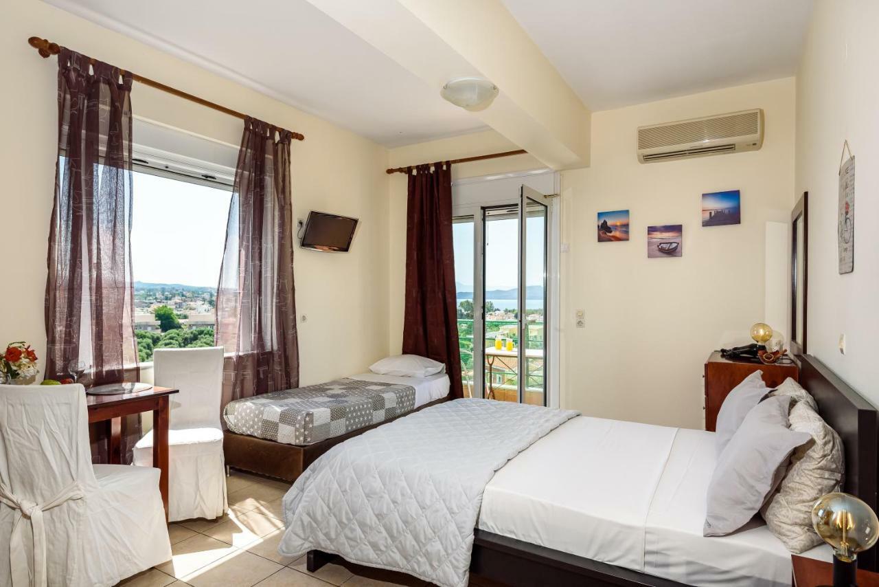 Golden Beach Hill Apartments Káto Daráco Kültér fotó